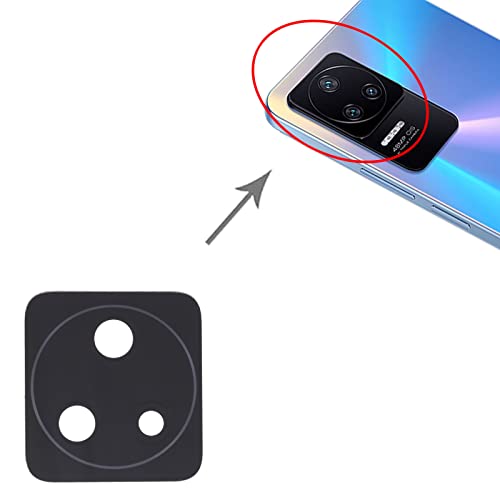 Image of Original Back Camera Lens Glass Replacement, Tworld Back Camera Lens Glass for Xiaomi Poco F4 (22021211RG, 22021211RI)
