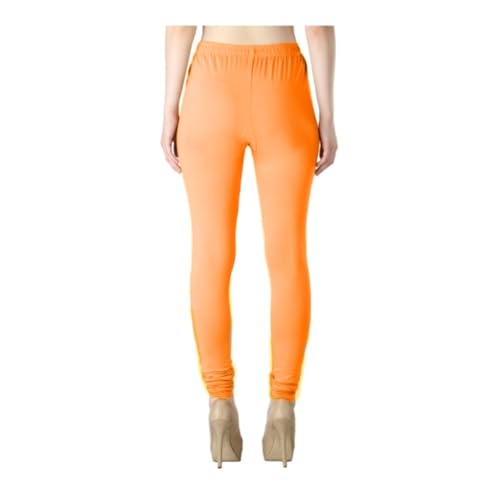 Image of Tanu Women's Cotton Leggings | Ultra-Soft, Stretchable and Comfortable | Casual Slim Fit Full Length Leggings for Women and Girls (Combo Pack of 3)