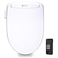 Lotus Smart Bidet ATS-500 Remote Heated Seat, Temperature Controlled Wash, Warm Air Dryer, Easy DIY Installation, Made in Korea, One Size Fit