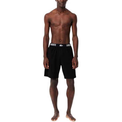 Lacoste mens Cotton Stretch Croc Long Boxer Briefs Pajama Pants