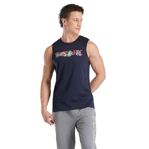 Image of FCUK Men's Solid Regular Fit Fashion Vest