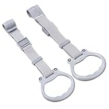 Hohopeti 2個 ベビーサークル用プルアップリング 軽量ソフトプラスチック製 用スタンド補助リング 歩行練習サポート 取り付け簡単 で握りやす