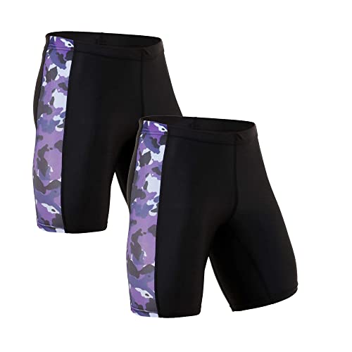 Image of WMX Unisex Compression Sports Shorts Half Tights Combo Pack