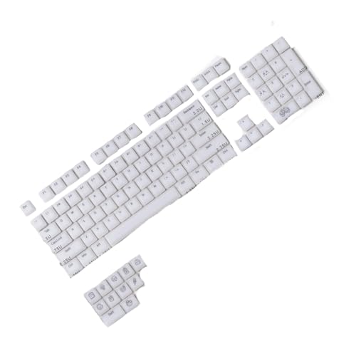 Keycaps Jelly Puddings de 115 teclas para personalizar teclados mecánicos con switches MX