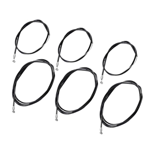 Mikinona 1Set Bicycle Brake Cable Kit Front Rear Brake Wires for Mountain and Road Bikes Lightweight Versatile Includes Front Approx Rear Approx Cables