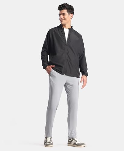 Image of Jockey SP16 Men Soft Touch Microfiber Elastane Stretch Active Wear Trackpant with Side Pockets and StayFresh Treatment