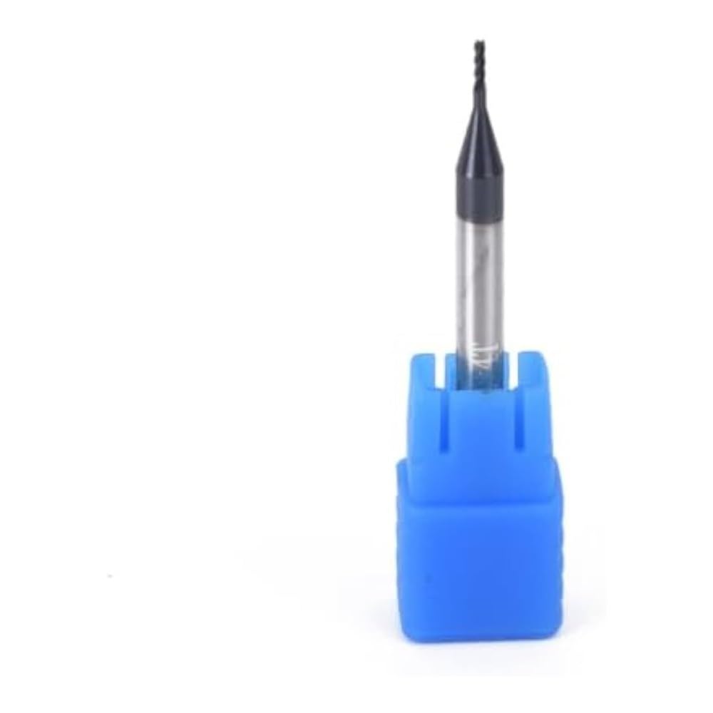 4 Flute Solid Carbide End Mill AlTiN Coating DIN 6527L for HPC High Performance Cutting Steel for Stainless Iron Plastic Wood 1-20mm