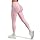 RXRXCOCO Women Hidden Scrunch Leggings with Pockets High Waist Seamless Gym Leggings Butt Lift SportsLeggings Light Pink