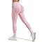 RXRXCOCO Women Hidden Scrunch Leggings with Pockets High Waist Seamless Gym Leggings Butt Lift SportsLeggings Light Pink