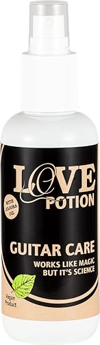 Ortega Guitars Love Potion Guitar - Veganes Pflegespray für Saiteninstrumente - Mit Jojobaöl - 150 ml (OLP-GTR)