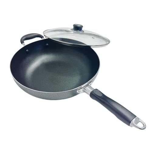 Wok con revestimiento antiadherente 32 cm con tapa miniatura 3