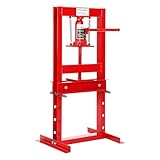 Supernic 6 Ton Hydraulic Workshop Press Heavy Duty Hydraulic Bench Press Machine - Workshop Garage Bearing Stand for Garage or Shop and More