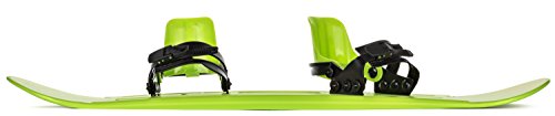 Lucky Bums Kids Beginner Plastic Snowboard, 95cm, Green - Thumbnail 3