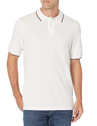 Image of Amazon Essentials Men's Regular-Fit Short Sleeve Cotton Pique Polo Shirt (Available in Big & Tall)