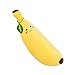 Duża pluszowa poduszka bananowa, urocza super miękka poduszka ozdobna, pluszowa lalka do spania dla chłopców i dziewcząt (80 cm)