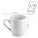 Imagen de Spetebo Tazas de café de porcelana blanca con asa