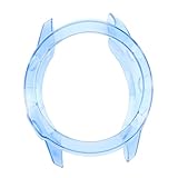 LABRIMP 時計保護ケース クリアフレーム 頭いい 透明な時計ケース カバー ケースプロテクター フィルムプロテクター 6x ウォッチシェル 腕男性用 ボデリーの男性用腕 Blue