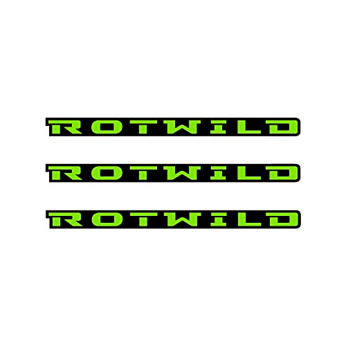 Kit stickers vert pour fourche Rotwild 29 résistant aux UV et chocs - 2