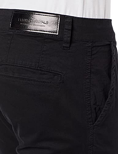 Calça Color Canvas ST Slim Bolso Faca, Ellus, Masculina, Preto, 42, 54A6697A