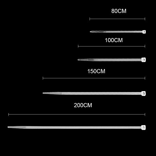 Faburo 600pz Fascette Plastica per Cablaggio