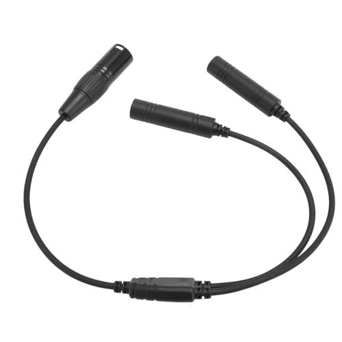 Adaptador de Auriculares Aviation GA Dual Plug a XLR 5 Pines miniatura 6