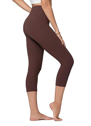 Image of Conceited High Waist Leggings in Shorts, Capri and Full Length - Buttery Soft - 3 inch High Waistband - Regular and Plus Size