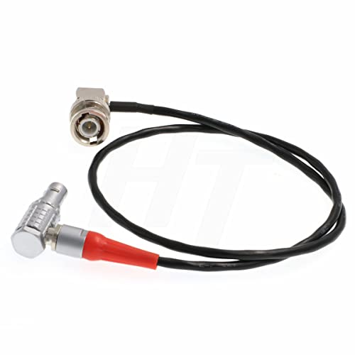 Câble de synchronisation de code temporel coudé pour configuration épaule et stabilisateur BNC