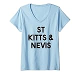Photo Gallery donna st kitts e nevis maglietta con collo a v Photo Gallery donna st kitts e nevis maglietta con collo a v