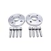 TAKPART 2 Stück 20mm Spurverbreiterung Distanzscheiben Set Ø56,6 4x100mm mit 8 Stück Radschrauben M12x1,5 MI 4 günstig Kaufen-TAKPART 2 Stück 20mm Spurverbreiterung Distanzscheiben Set Ø56,6 4x100mm mit 8 Stück Radschrauben M12x1,5