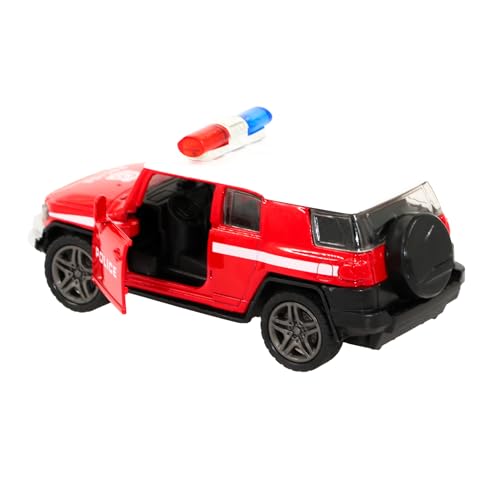 Image of GENIE'S TOY BUS 1:32 Scale Pullback Die Cast Police Jeep I Premium Alloy Metal Diecast Police Jeep I Diecast Metal Pullback Police Jeep for 3+ Year Kids