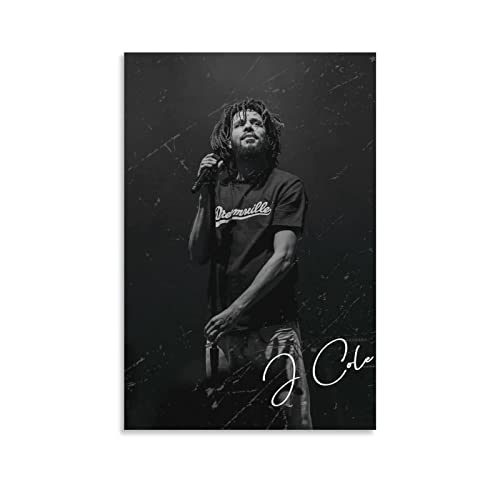 Poster J. Cole décoration murale tableau salon peinture sur toile 60x80