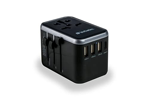Adaptateur voyage UTA-04 VERBATIM pour prises internationales