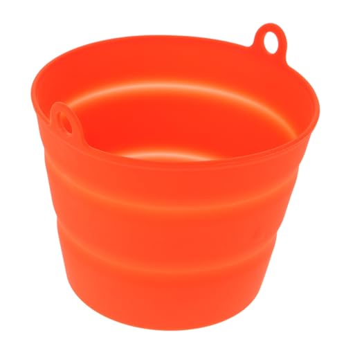 TOYANDONA Barril De Aceite De Silicona Plegable para Parrilla Revestimiento para Cubeta De Aceite Cubeta De Silicona Reutilizable para Barbacoa