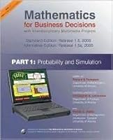 Mathematics for Business Decisions: Student Notebook 088385726X Book Cover