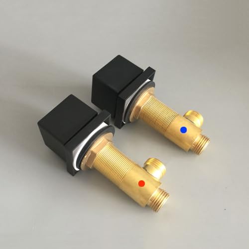 Robinet de bain cascade avec douchette mitigeur de baignoire noir sur gorge