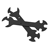 [ROBUSTE ET FIABLE] Faites l'expérience de la sécurité et de la fermeté lors de vos projets grâce à la forte résistance à la traction et à la durabilité de cette clé multifonction.