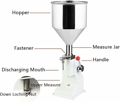 Machine de remplissage de liquide A03 manuelle pour bouteilles de 5 à 50 ml - 6