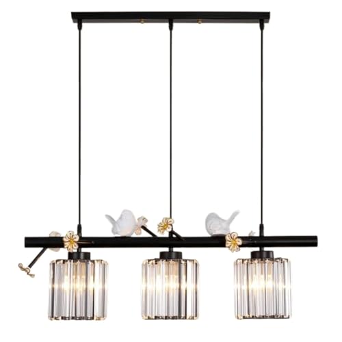 Éclairage de plafond lampe suspendue oiseau pour illuminer une pièce sombre