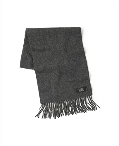 THE SAVILE ROW COMPANY LONDON Men's Luxury 100% Pure Cashmere Scarf - Dark Grey