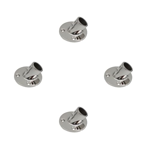 Main courante bateau 60 degrés support tube 22mm 25mm kit rampe escalier acier inoxydable