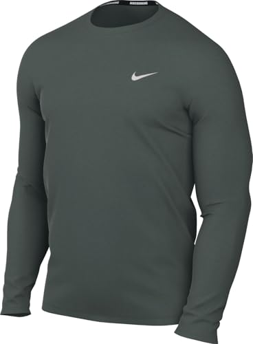 Nike M NK DF UV Miler Top Ls t-shirt de course idéal pour vos joggings matinaux
