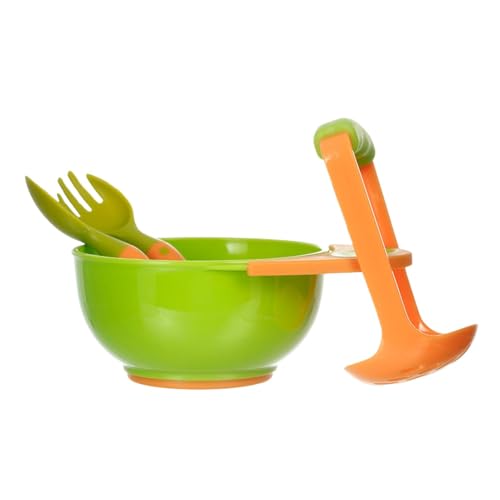 Pruojhw Ensemble de 4 couverts pour, ensemble d'ustensiles pour - Ensemble d'ustensiles sûrs pour les tout-petits, ustensiles pour purée de légumes, purée de fruits, purée de poisson