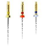 Smileheven Dental Endo Files X-Retreat Rotary File 22mm 18mm 16mm Pack of 3