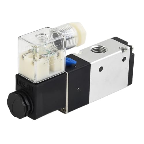 Électrovanne pneumatique en alliage d'aluminium 3V21008 orifice 1/4
