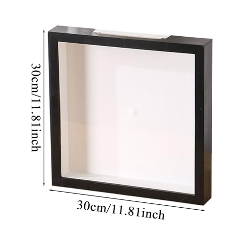 Expositor de recuerdo transparente con soporte estable de salón 6