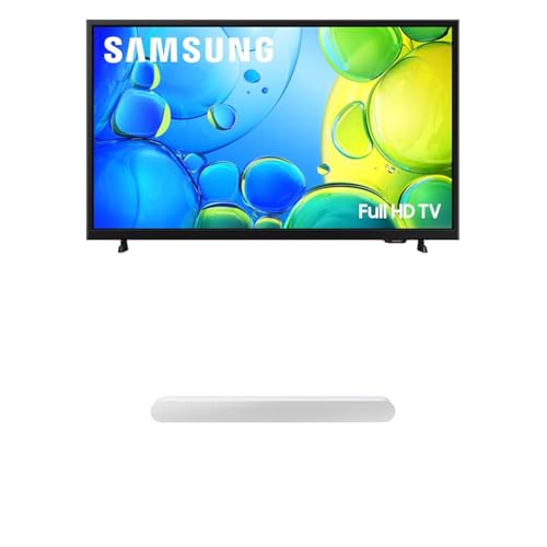 Image of Samsung 32-Inch Class Full HD F6000 Smart TV (2025 Model) HDR, Object Tracking Sound Lite, Knox Security+ SAMSUNG S61D 5.0ch Soundbar w /Wireless Dolby Atmos Audio, HW-S61D /ZA