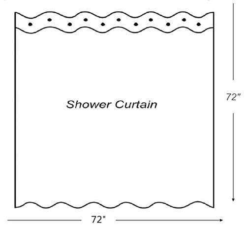 goodbath Garden Shower Curtain, Outdoor 3D Fantasy Forest Rose Anti Mould Waterproof Bath Curtains for Bathroom Bathtub, 180 x 180 cm - Image 2