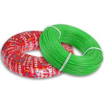 Havells LifeLine+ S3 | 4 sq.mm Copper Wire (180m-Green)| Class 2 Conductor (100% Copper), Heat Resistant & Flame Retardant - Ideal for Domestic & Industrial Use (WHFFDNGL14X07)-image-45