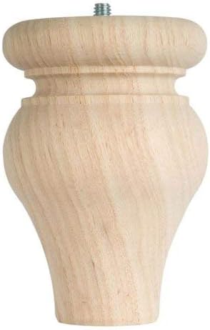 Tulip Bun Foot 4-3/4 inch H-Cherry