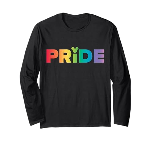 T-shirt Mickey Mouse Pride à manches longues idéal pour vos sorties urbaines décontractées